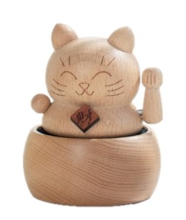 招財貓音樂盒 木質音樂盒 MUSIC BOX